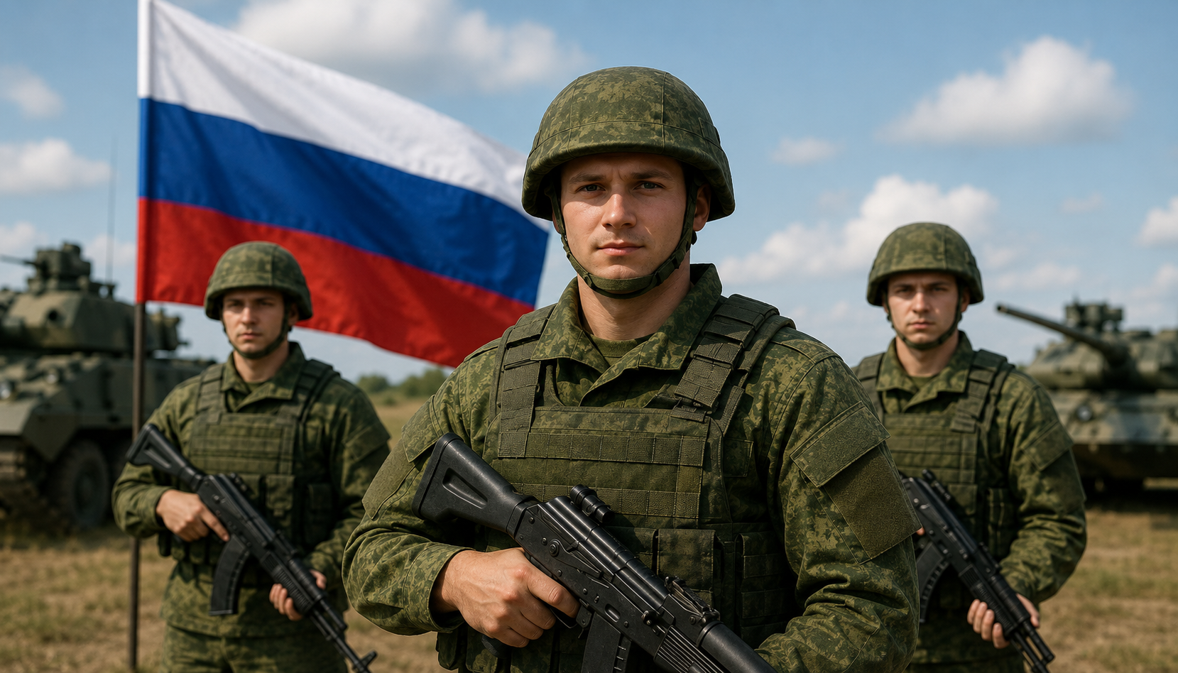 Действующие контрактники и добровольцы